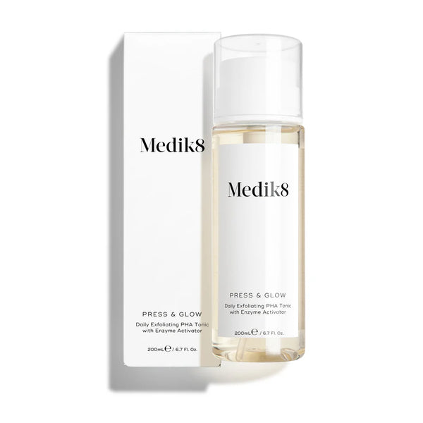 Medik8 Press & Glow | Exfoliating Toner | 200ml